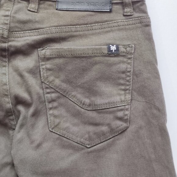 Zoo York jeans slim fit straight army green men's size 28 - Picture 10 of 12